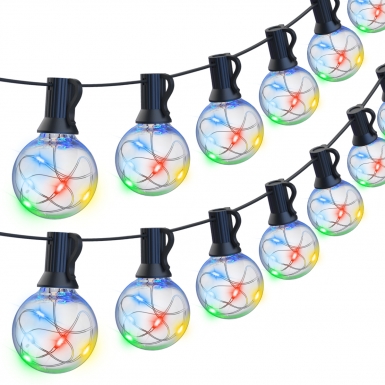 LED户外灯 - HCP082  G40彩色铜线灯串